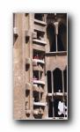 Innere der Fassade der Geburt Christi