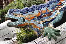 Parc Güell, this generous park was designed by Gaudí