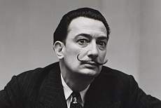 Maler und Bildhauer Salvador Dalí