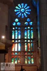 Fenster der Sagrada Familia