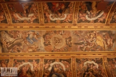 Magnificent ceiling in the museum
