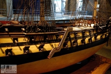 Model of a warship