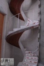 Construction of a staircase