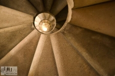 Ready stairs in a spire