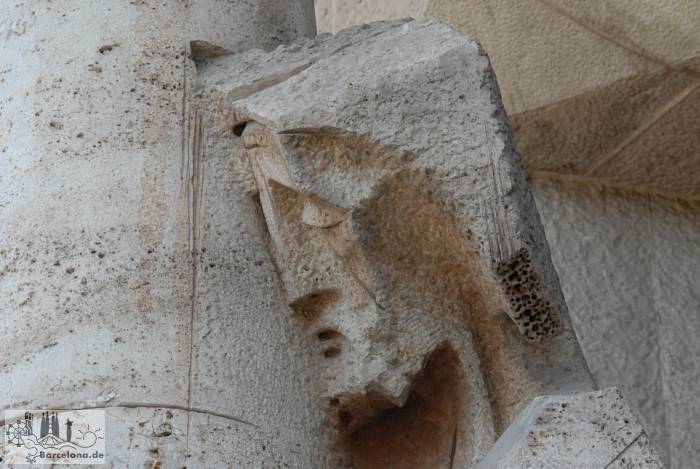 Gei&szlig;elung von Jasus an einer S&auml;ule gefesselt