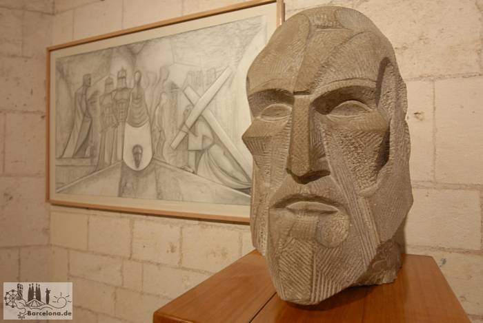Modell einer Skulptur von Josep Maria Subirachs