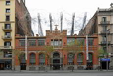 Gebäude der Fundació Antoni Tàpies