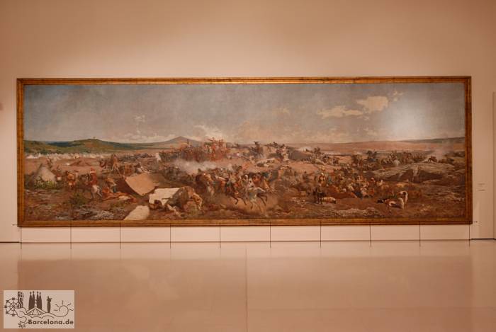 Eine der größten Gemäldegalerien in Barcelona