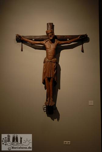 Kruzifix im Museu Frederic Marès