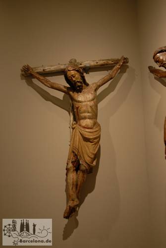 Kruzifix im Museu Frederic Marès