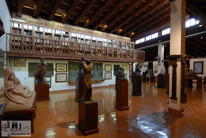 Bibliothek des Museu Frederic Marès