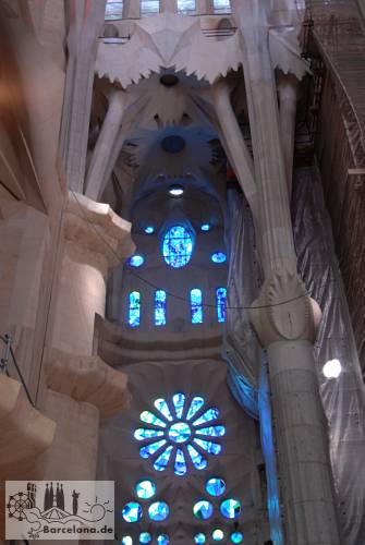 Fenster der Sagrada Familia