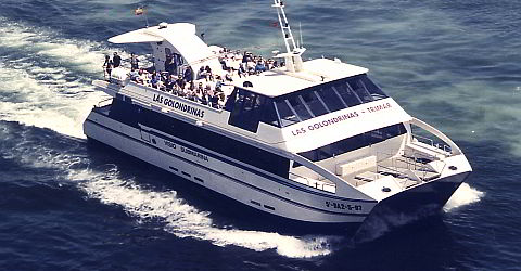 Golondrinas Trimar for coastal itinerary before Barcelona