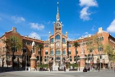 Hospital de Santa Creu i de Sant Pau, beautiful buildings will help in recovery