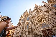 Die Kathedrale (La Seu), eines der schönsten gotischen Bauwerke in Barcelona