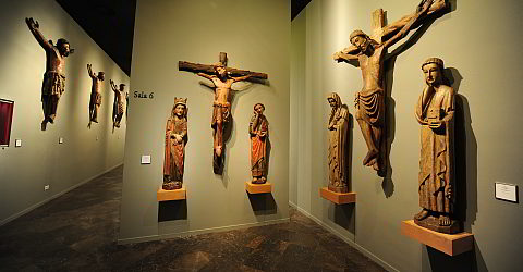 Crucifixes gathered from several centuries