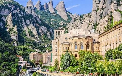 The Montserrat monastery