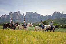 Half-Day Montserrat & Horse Riding Tour