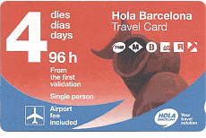 Hola BCN! - multi day ticket for public transportation