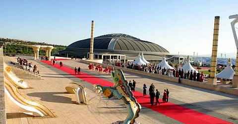 Palau Sant Jordi auf dem Montjuïc