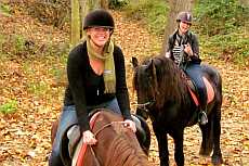 Horseback riding in Montserrat Natural Park