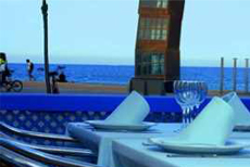 Restaurant Cal Pinxo Platja, Mittelmeerküche mit Blick auf den Strand