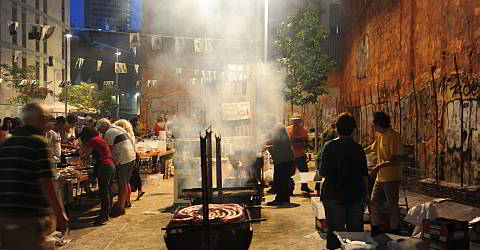 Festivals are often celebrated with street parties