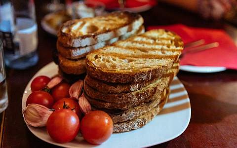 Pan con tomate - oft als Tapa oder auch als Vorspeise