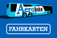 Tickets für den Aerobus vorab buchen